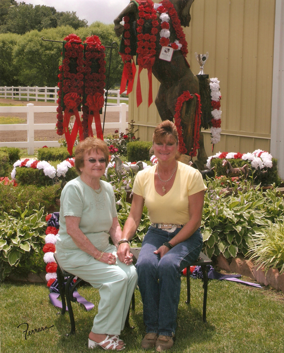 Cathy and Edith Vincent